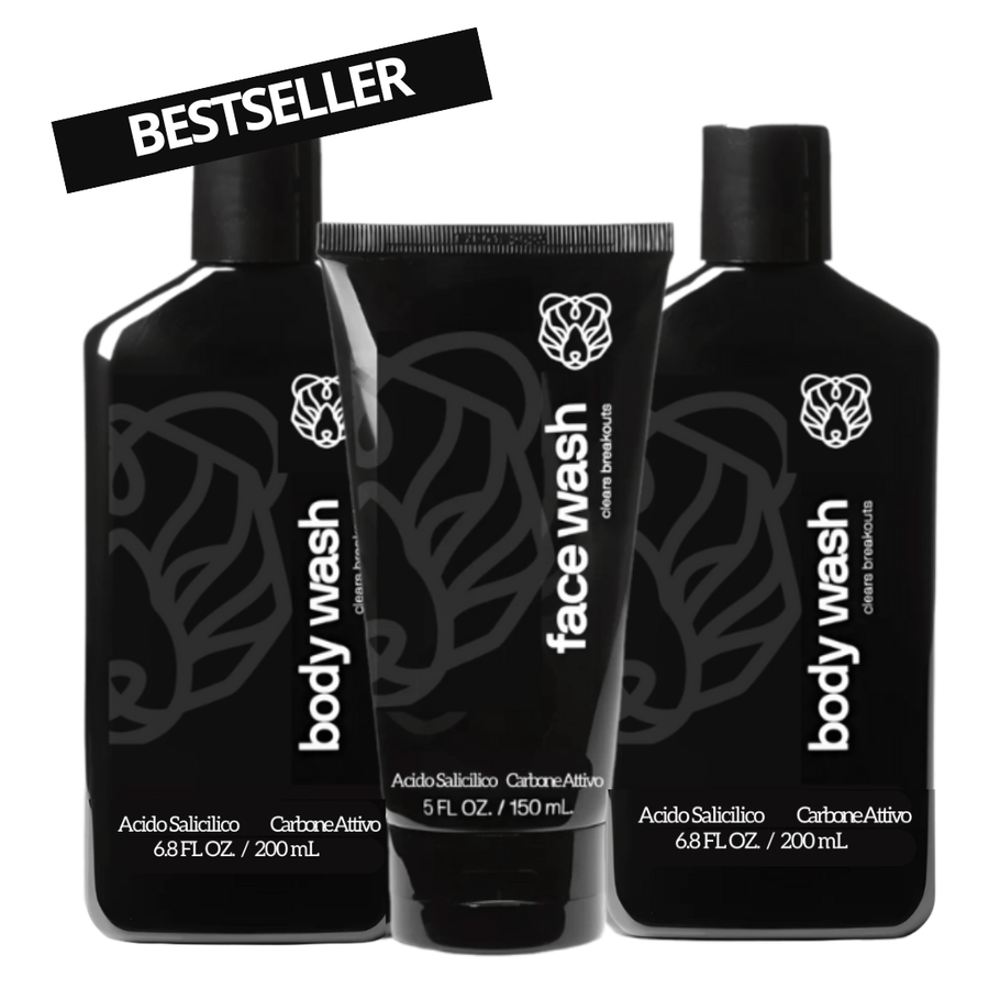 Clean Power Set | Anti - Spot Treatment for Men’s Skin - Baron Bear TRIBE