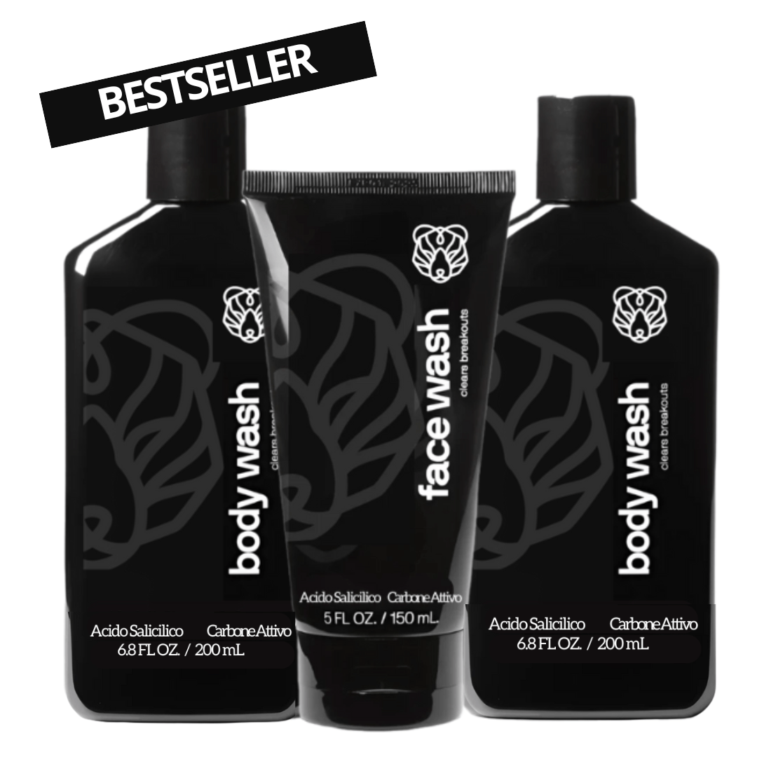 Clean Power Set | Anti - Spot Treatment for Men’s Skin - Baron Bear TRIBE